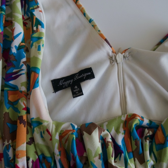 Sleeveless full length casual dress - Picture 5 of 6